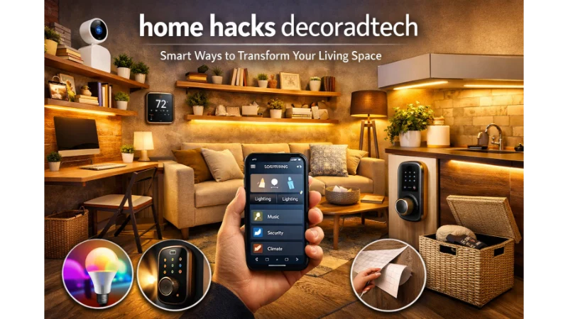 home hacks decoradtech